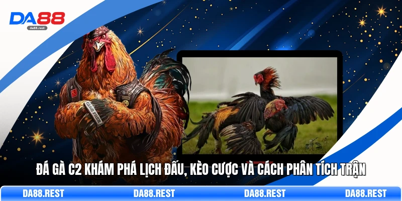 Đá Gà C2 Khám Phá Lịch Đấu, Kèo Cược Và Cách Phân Tích Trận 1 Đá Gà C2 Khám Phá Lịch Đấu, Kèo Cược Và Cách Phân Tích Trận